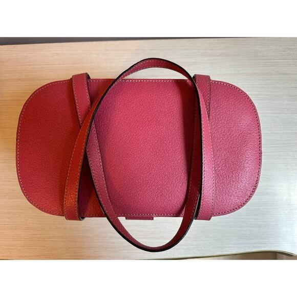 Kate Spade Pink Gold Wicker Picnic Basket Purse Mint Condition - Picture 6 of 12